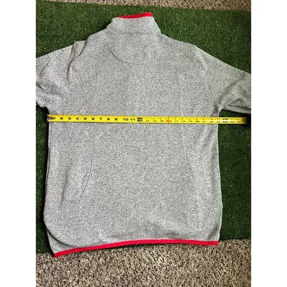 Detroit Red Wings NHL GIII Sports Pull Over Mens Large Gray/Red - Picture 9 of 10